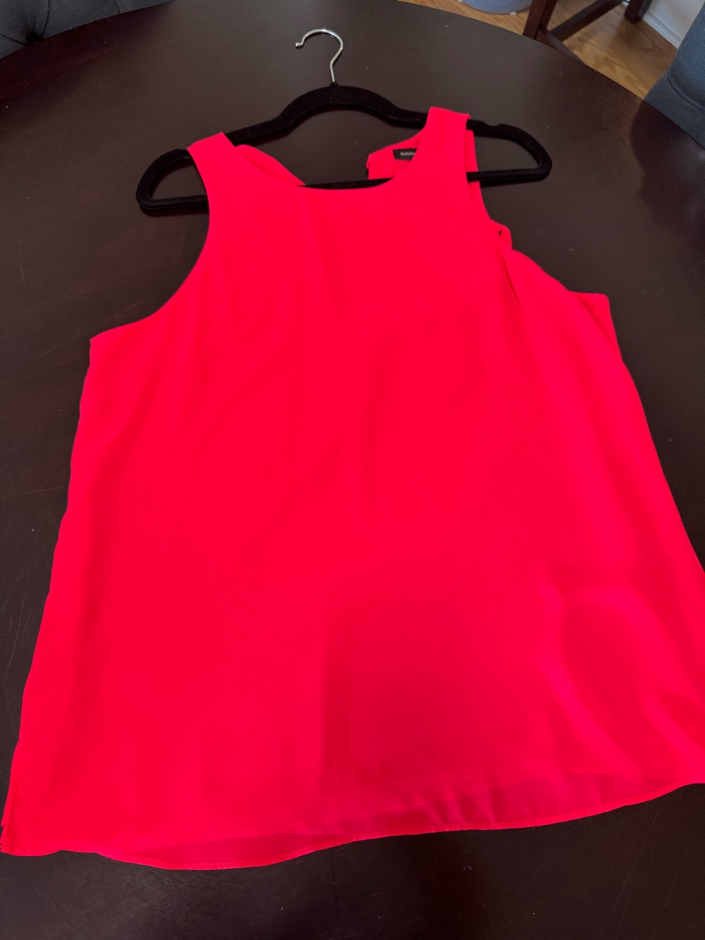 Banana Republic Bright Pink/Red Sleeveless Shell Top